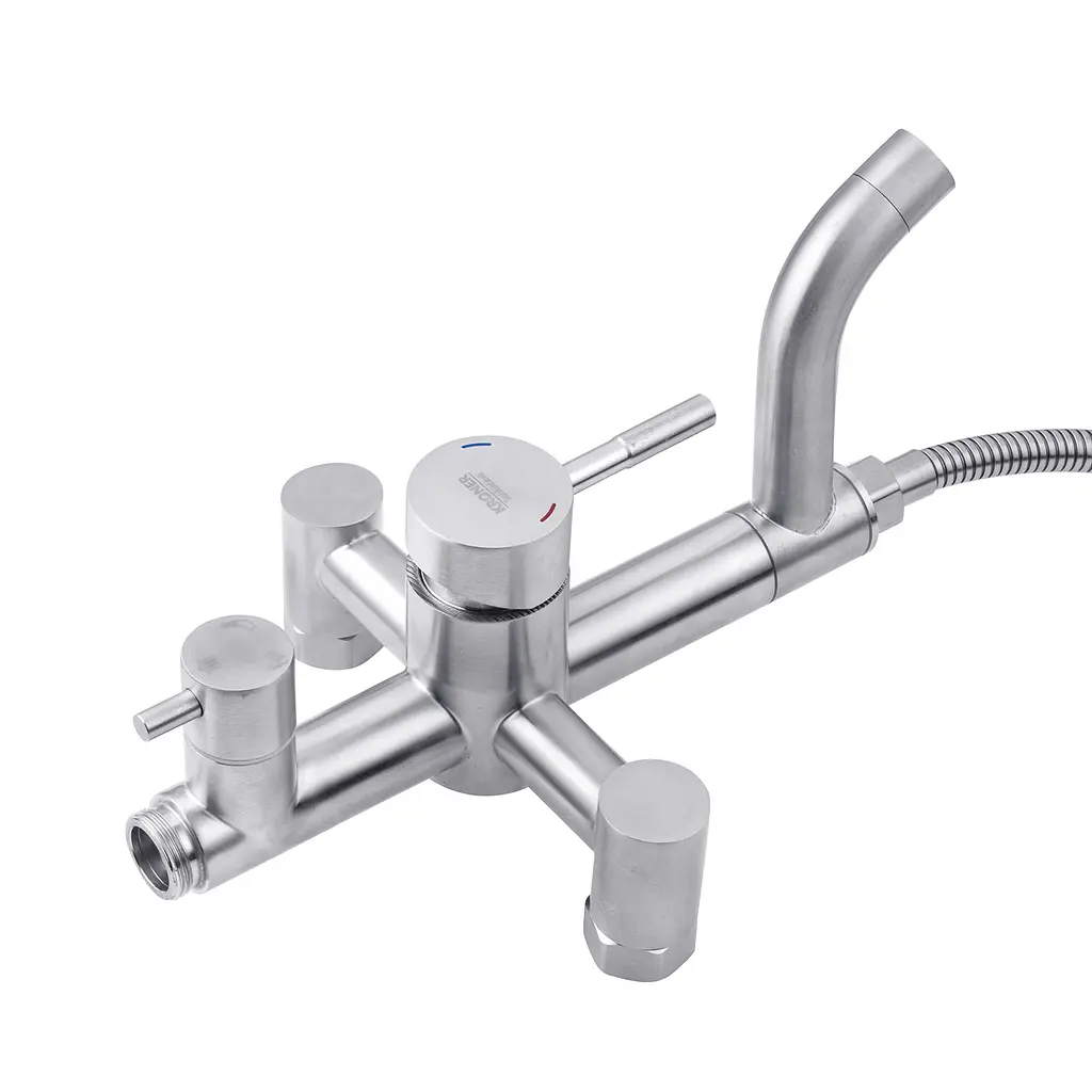 Душова система Kroner KRP Edelstahl Klassisch - ESG063 CV022977, Хром матовий - фото 3