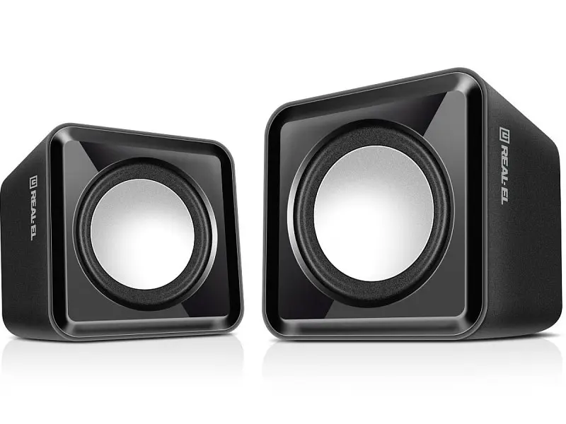 Компьютерні колонки REAL-EL S-10 black (EL121100020) - фото 3