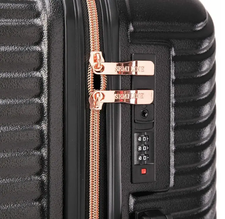 Чемодан Semi Line 20" (S) Black (T5726-1) (DAS302930) - фото 5