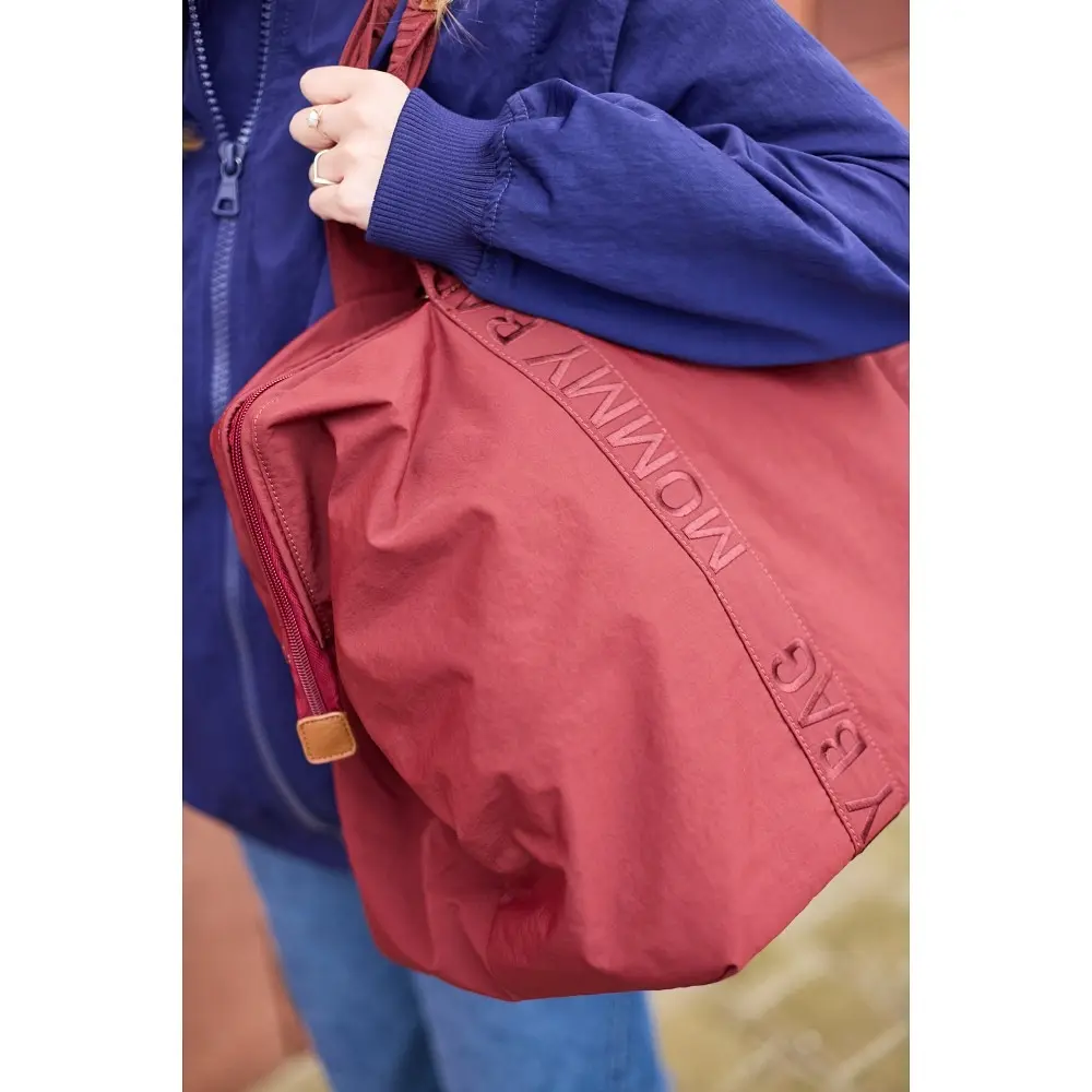 Сумка Childhome Mommy bag Signature burgundy (CWMBBSUBU) - фото 9