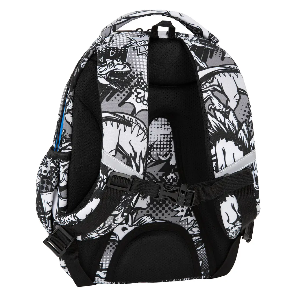 Рюкзак CoolPack Jerry T-Rex 19 л + Сумка для взуття CoolPack Vert T-Rex + Пенал на блискавці CoolPack Campus T-Rex з органайзером для ручок 23x9x5 см - фото 4