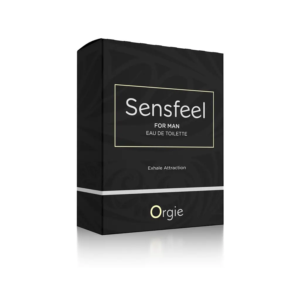 Чоловіча туалетна вода Sensfeel + афродизіак, 50 мл ефективна феромон-технологія Orgie (Бразилія-Португалія) - фото 2