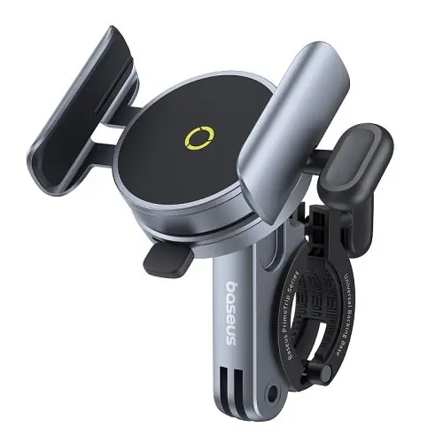 Мото-вело тримач Baseus PrimeTrip Series Magnetic Bike Phone Holder чорний C40569000121-00 - фото 4