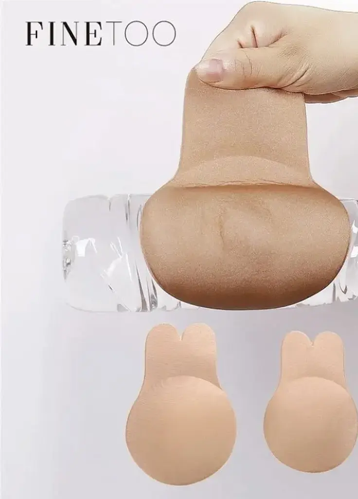 Бюстгальтер-ліпучка для підняття грудей Finetoo Чорний L/XL - фото 4