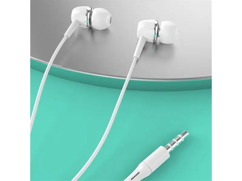 Навушники з мікрофоном SkyDolphin SR19 White (HF-000408) - фото 4