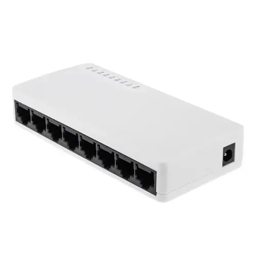 Комутатор GV-002-H-08P, White, 8xFLan, 140х75х30 мм Green Vision teh0028239 - фото 2