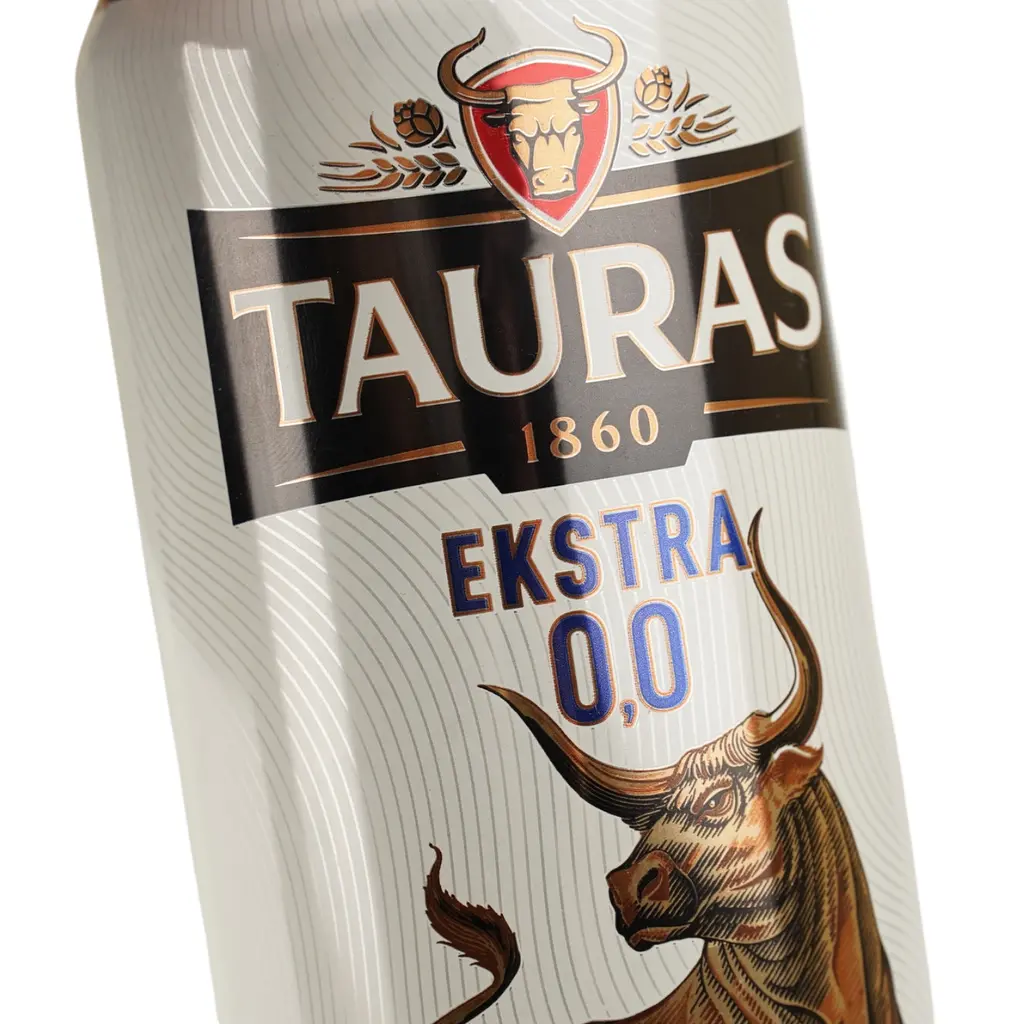 Пиво Tauras Extra світле фільтроване 0% 0.5 л - фото 5