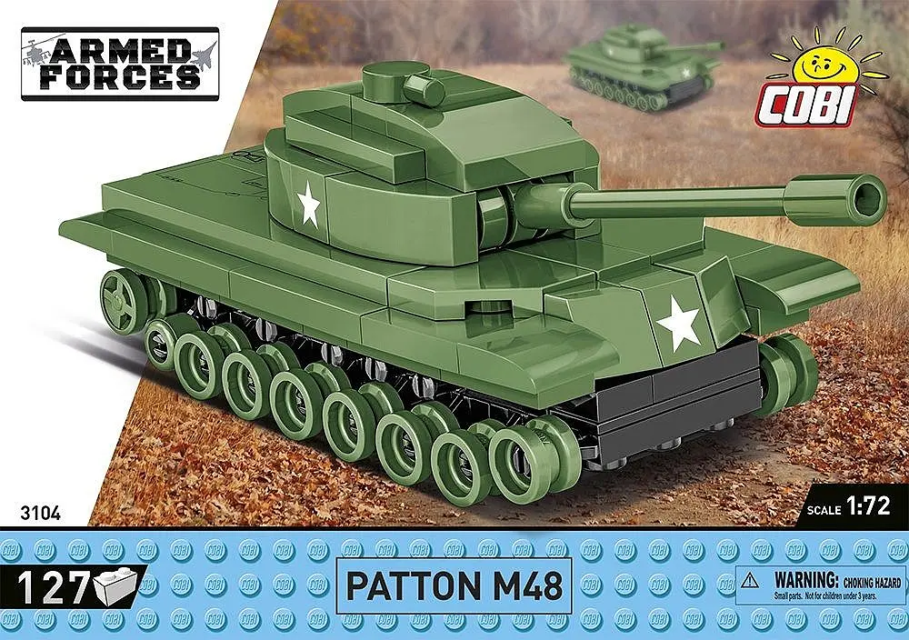 Конструктор COBI танк Patton M48 3104 - фото 6