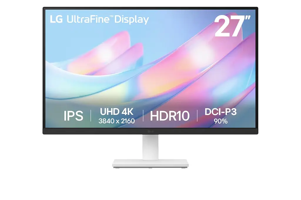 Монітор LG 27" 27US500-W 2xHDMI DP Audio IPS 3840x2160 DCI-P3 90% HDR10 білий teh0014282 - фото 2