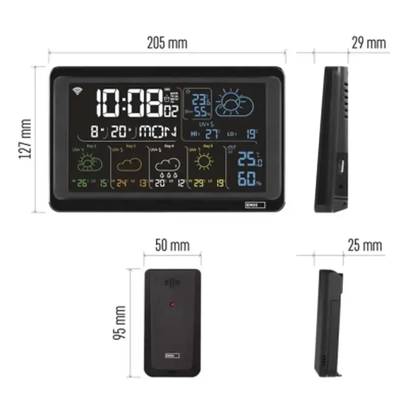 Метеостанція EMOS E8610 - фото 9