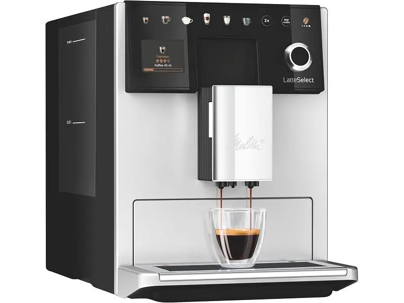 Кавомашина автоматична Melitta Latte Select Silver (F630-211) - фото 3