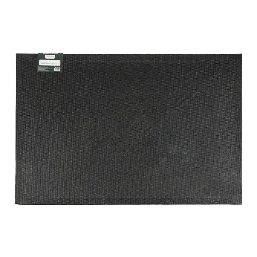 Килимок придверний Eco Fabric Смужки без кромки коричневий 60 х 90 см (6090-009) - фото 4