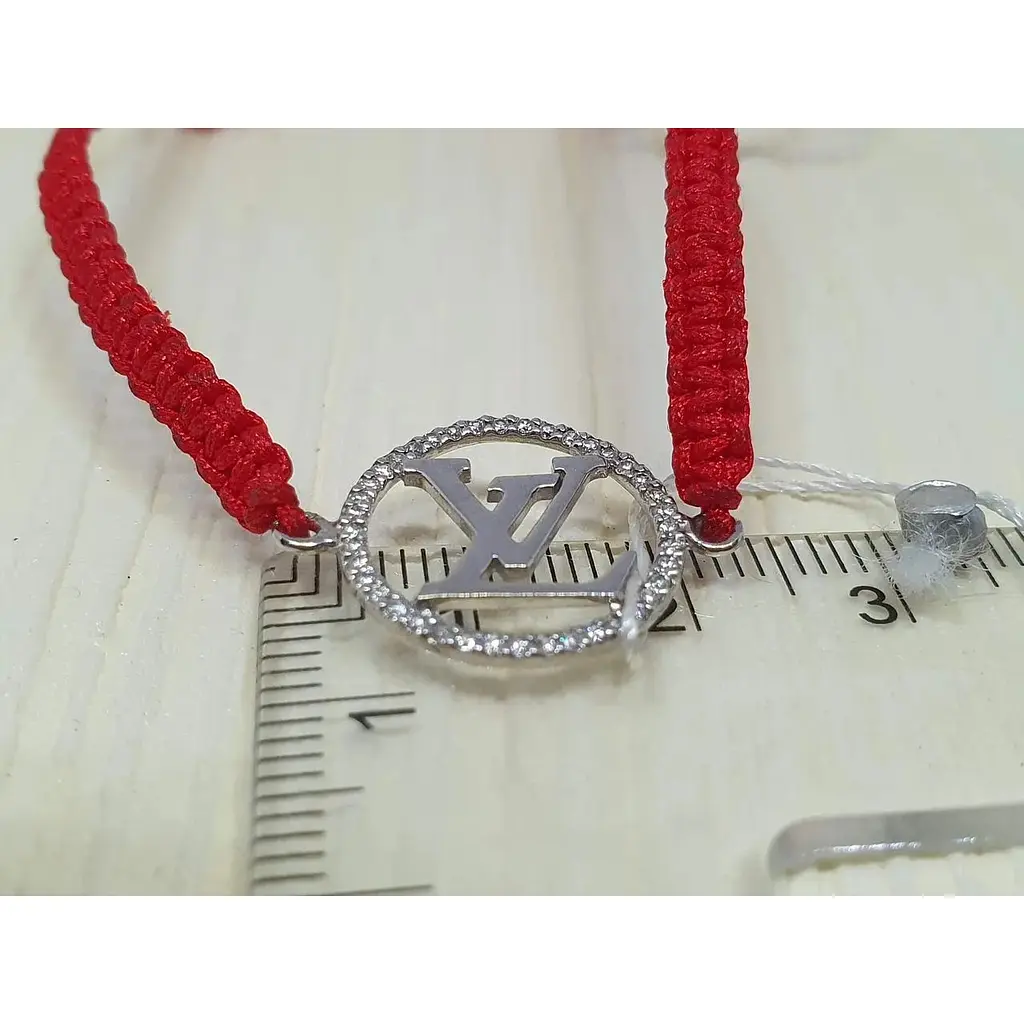 Браслет з текстилю Імперія золота з срібними вставками і фіанітами. БС144С - фото 3