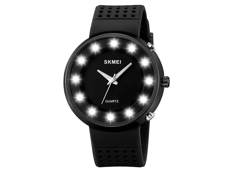 Чоловічий наручний годинник 2132BK Black Skmei acs0030246 - фото 3