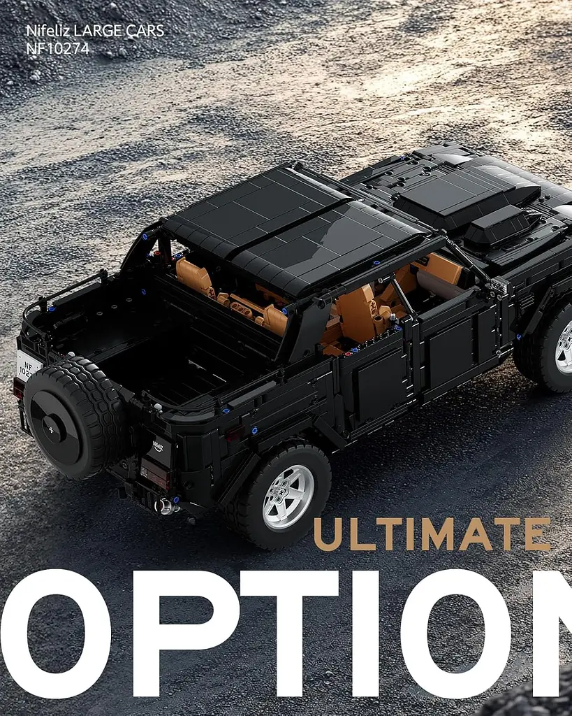 Конструктор Nifeliz Внедорожник L002 Off-Road (NF10274) - фото 6