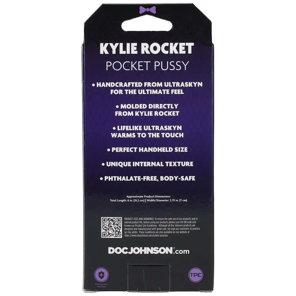 Мастурбатор вагіна Doc Johnson Kylie Rocket - фото 7