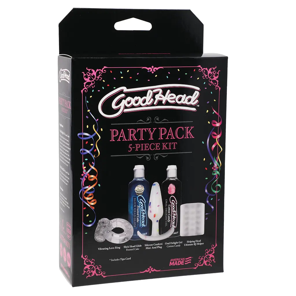 Набір Doc Johnson GoodHead - Party Pack - 5 Piece Kit - фото 2