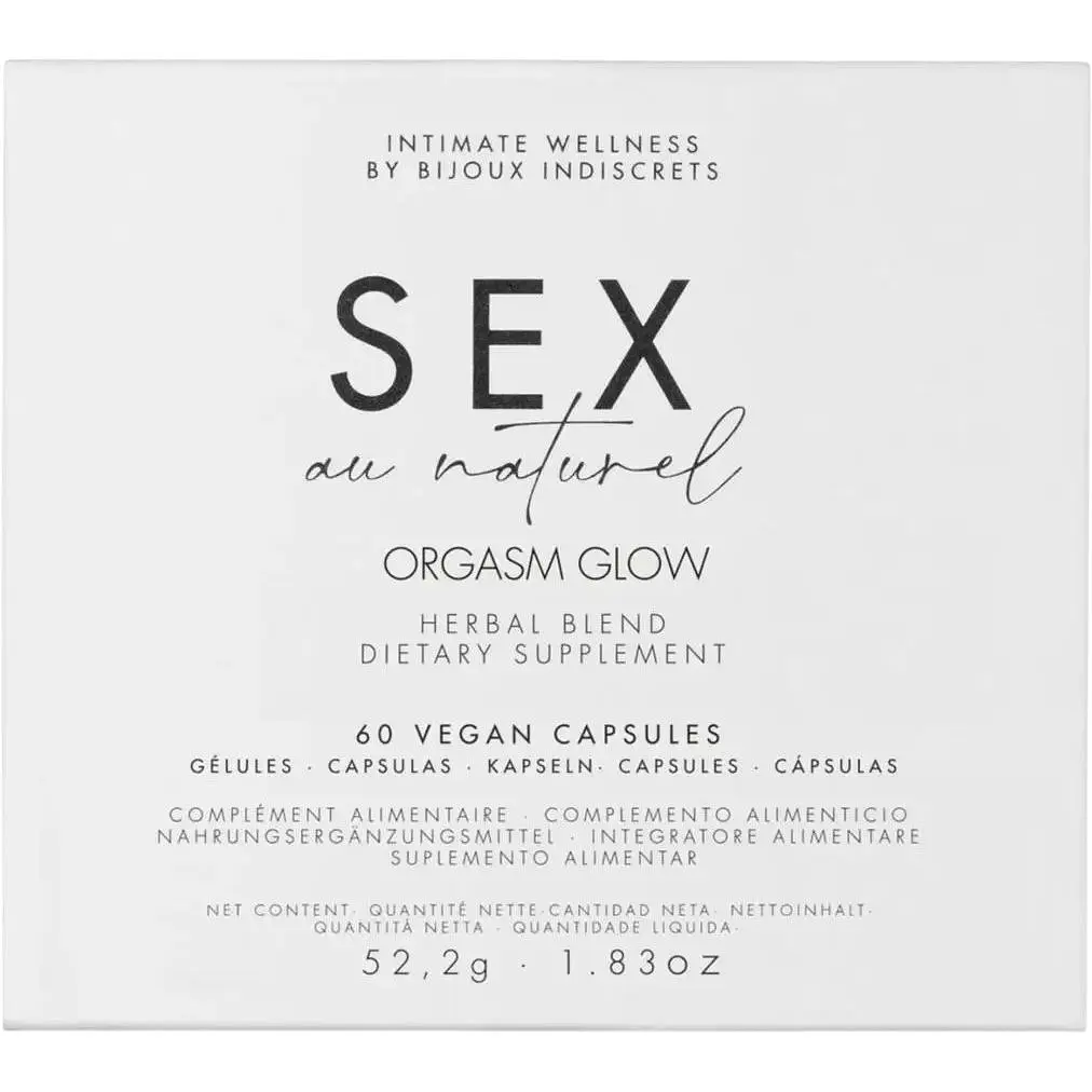 Натуральна харчова добавка для підвищення лібідо Bijoux Indiscrets Sex au Naturel - Orgasm Glow - фото 3
