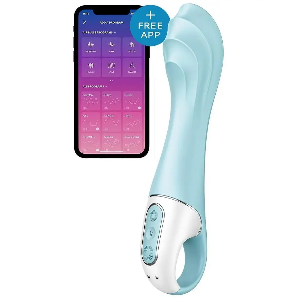 Вібратор Satisfyer Air Pump Vibrator 5+ - фото 2