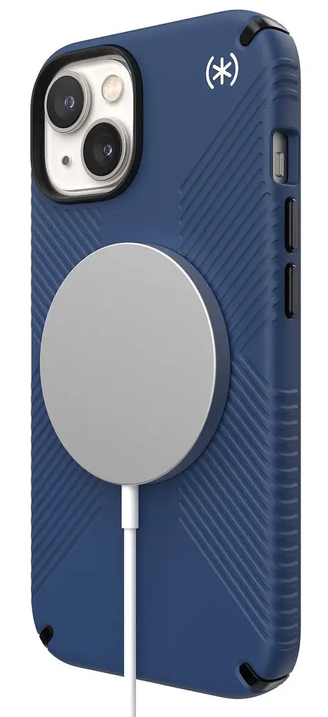 Чохол протиударний Speck Presidio2 Grip MagSafe 150117-9974 для iPhone 14 Plus/15 Plus (6.7") Coastal Blue
