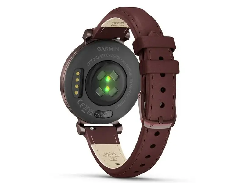Смарт-годинник Garmin Lily 2 Dark Bronze with Mulberry Leather Band (010-02839-61) - фото 7
