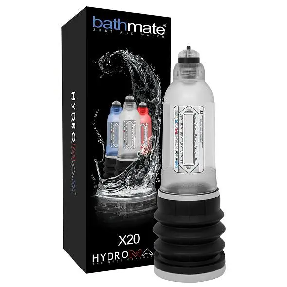 Гідронасос Bathmate HydroMax5 Penis Pump для члена 24.5х5.5 см прозорий - фото 3
