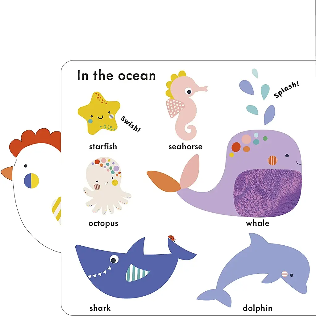 Baby Touch: Animals Tab Book - фото 4
