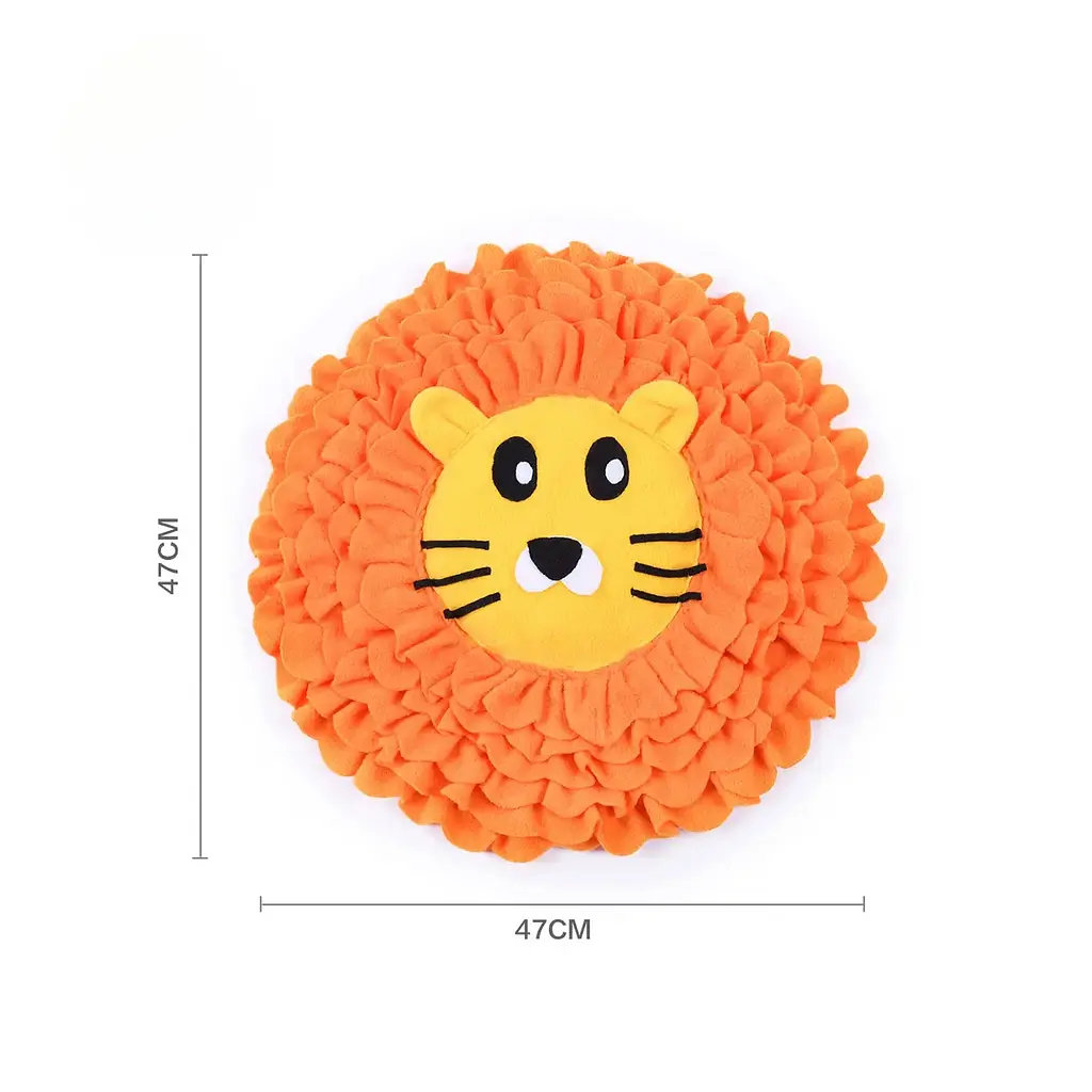 Килимок для нюхання для собак Derby Lion Shape Pet Snuffle Mat - фото 3
