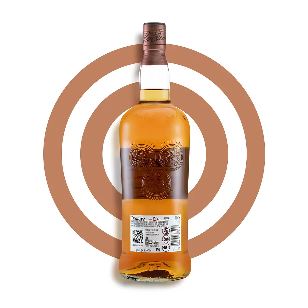 Виски Dewar's Special Reserve 12 лет выдержки 40% 1 л (374184) - фото 3