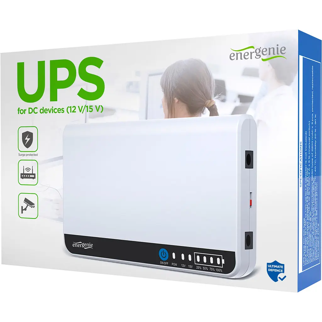 Источник бесперебойного питания [ИБП] для роутера EnerGenie EG-UPS-DC18 [107349] - фото 4
