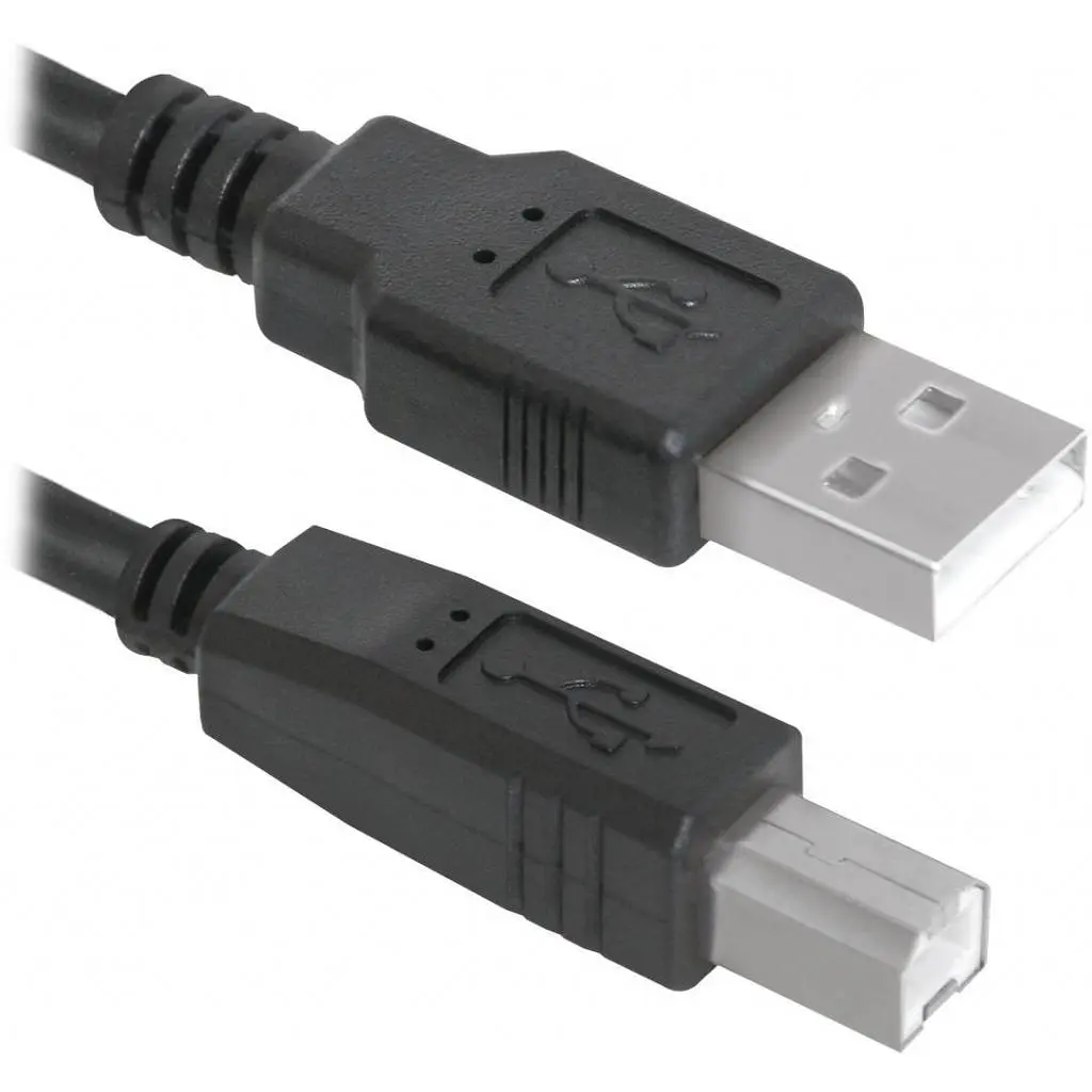 Кабель для принтера USB 2.0 AM/BM 5.0m USB04-17 Defender (83765) - фото 2