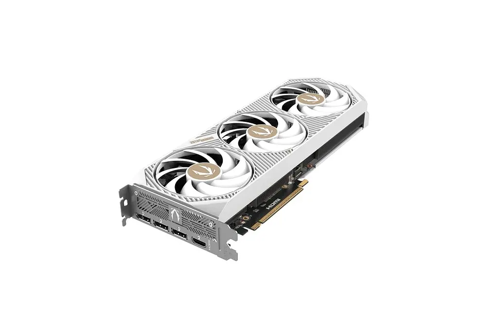 Відеокарта GeForce RTX 5070 12GB Zotac AMP White Edition (ZT-B50700FQ-10A) - фото 6