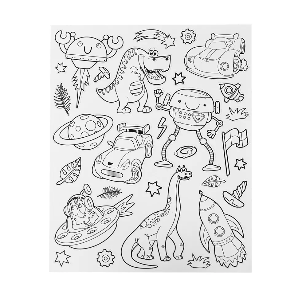 Ароматний набір для творчості Scentos Захоплюючі пригоди 20211 серії "Clean Colouring" - фото 5