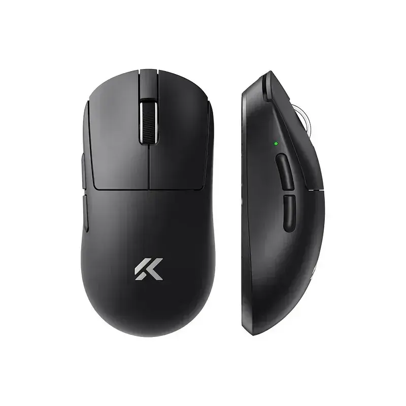 Игровая беспроводная мышка Mchose A7 V2 Ultra / Три режима подключения / Сенсор PMW3950 TI / 42000 DPI / Black - фото 2