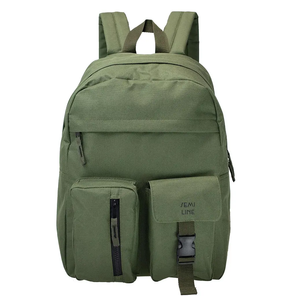Рюкзак міський Semi Line 28 Khaki (J4918-1), Хакі - фото 2