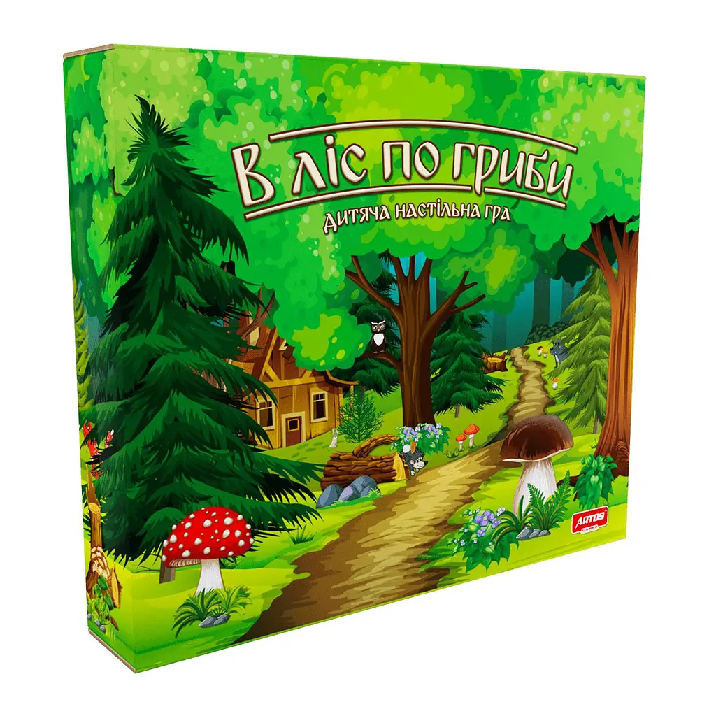 Настільна гра ARTOS GAMES До лісу по гриби Різнокольоровий (SR-113-N-1056) - фото 2
