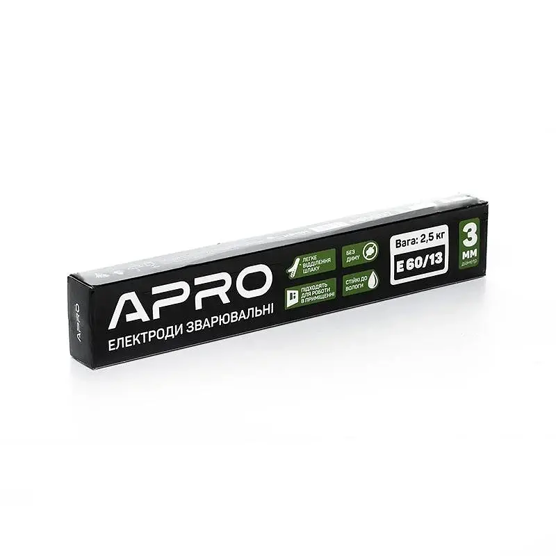 Електроди зварювальні Apro Е 60/13 AC/DC 2.5 кг 3 мм 30412 - фото 5