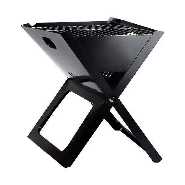 Мангал складаний TS Kitchen переносний з хромованою решіткою HP451M - фото 8