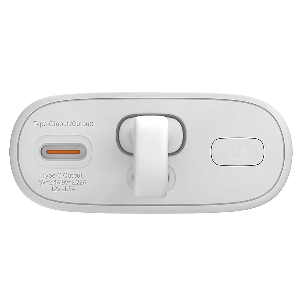 Зовнішній акумулятор Baseus Power Bank 5200mAh 20W Lightning (P10055600612-00) White - фото 5