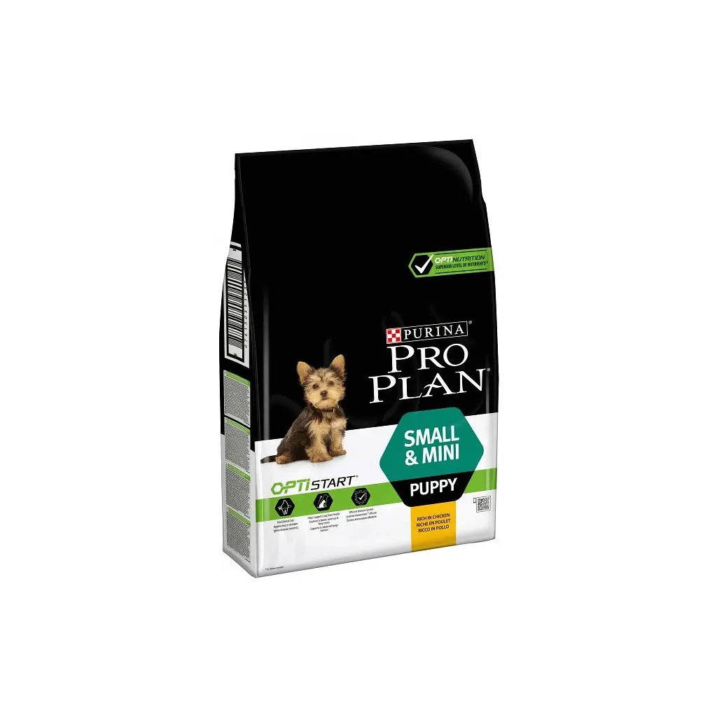 Сухий корм для собак Purina Pro Plan Small&Mini Puppy з куркою та рисом 7 кг (7613035123366) - фото 2