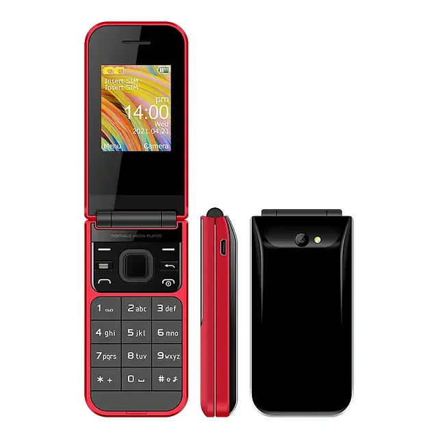 Мобільний телефон Uniwa F2720 red Global - фото 2