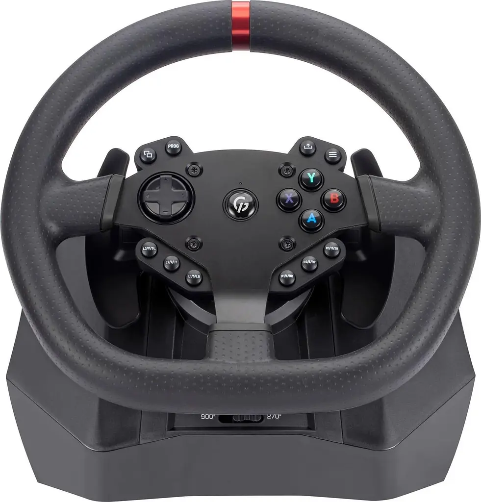 Руль и педали GamePro RW575PM с коробкой передач XBOX/PS4/PS3/PC/SWITCH - фото 2