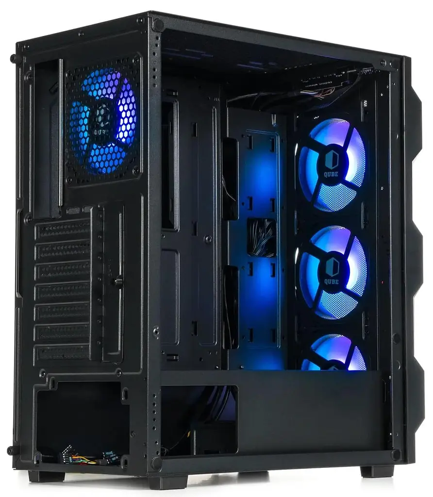 Корпус QUBE CORSAIR ARGB Black (CORSAIR_FMNU3) Без БП - фото 8
