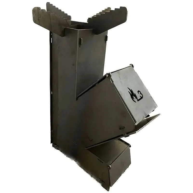 Турбопіч буржуйка DV 500 x 125 x 330 x 3мм