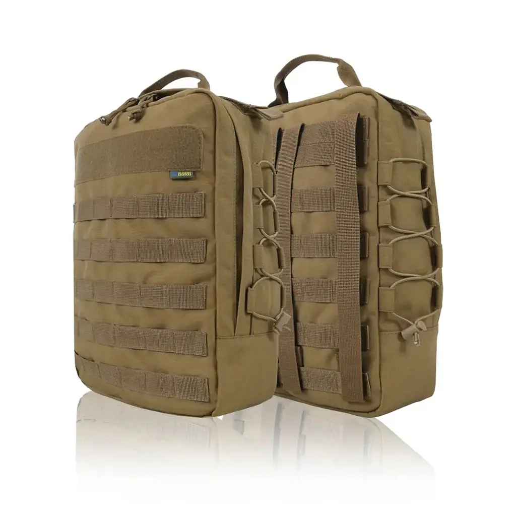 Рюкзак Kiborg Cordura штурмовий 10L Coyote (1000-k6074) - фото 2