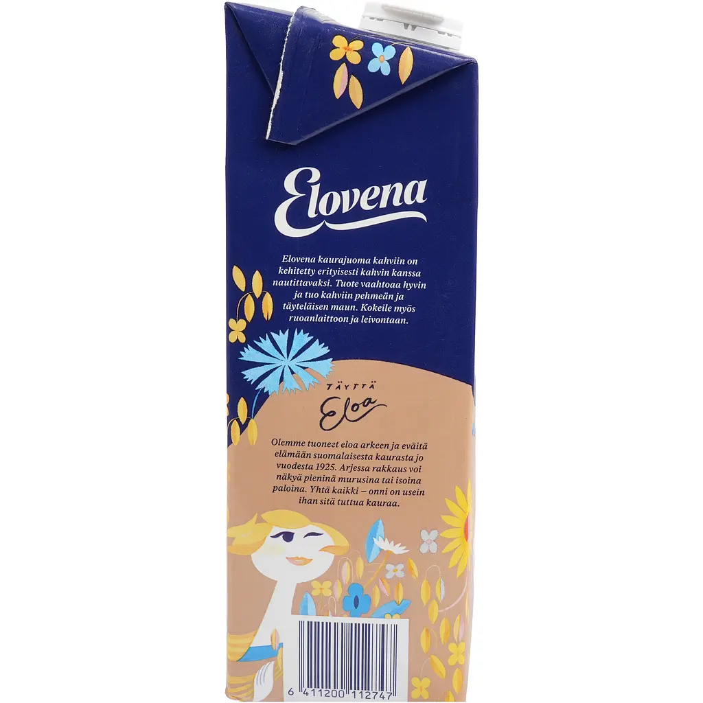 Вівсяне молоко Barista до кави Elovena без глютену, без лактози 1 л - фото 5