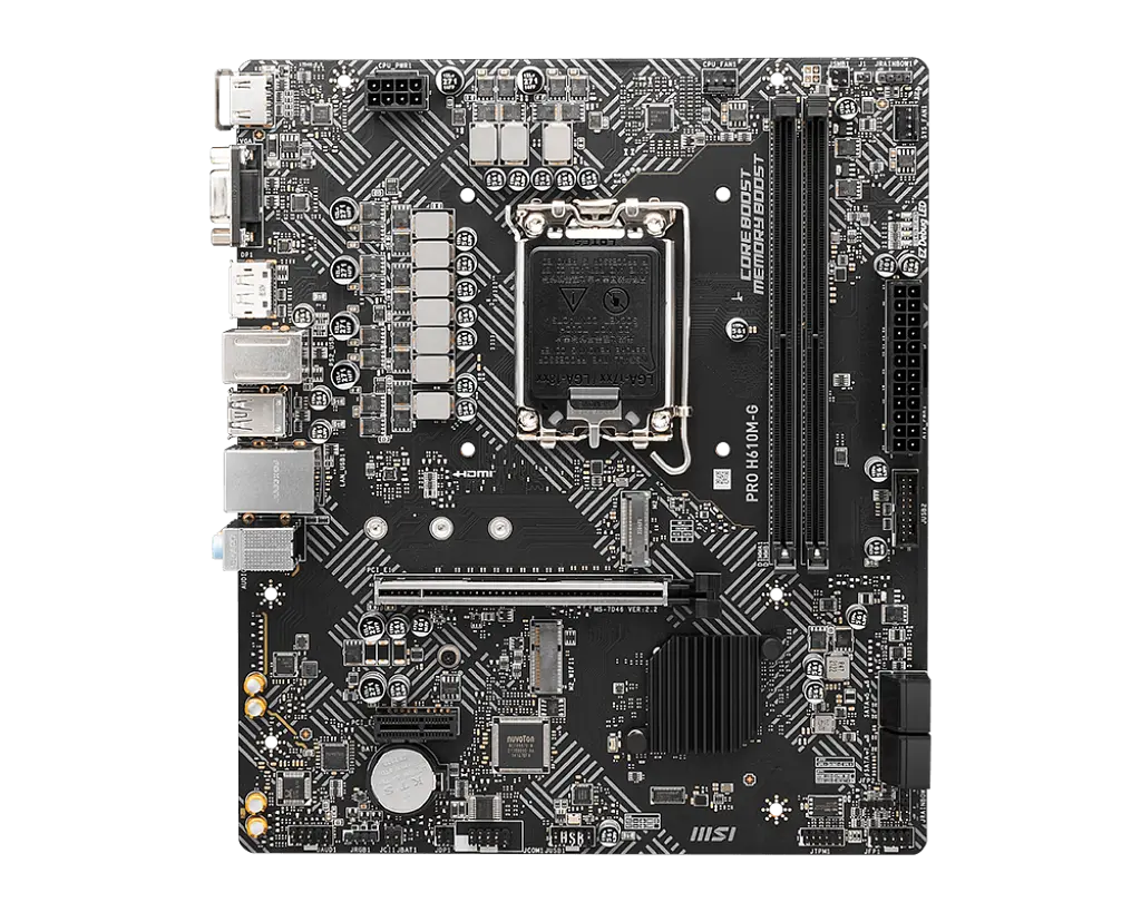 Материнська плата MSI H610M-G Pro LGA 1700 (PRO H610M-G) - фото 6