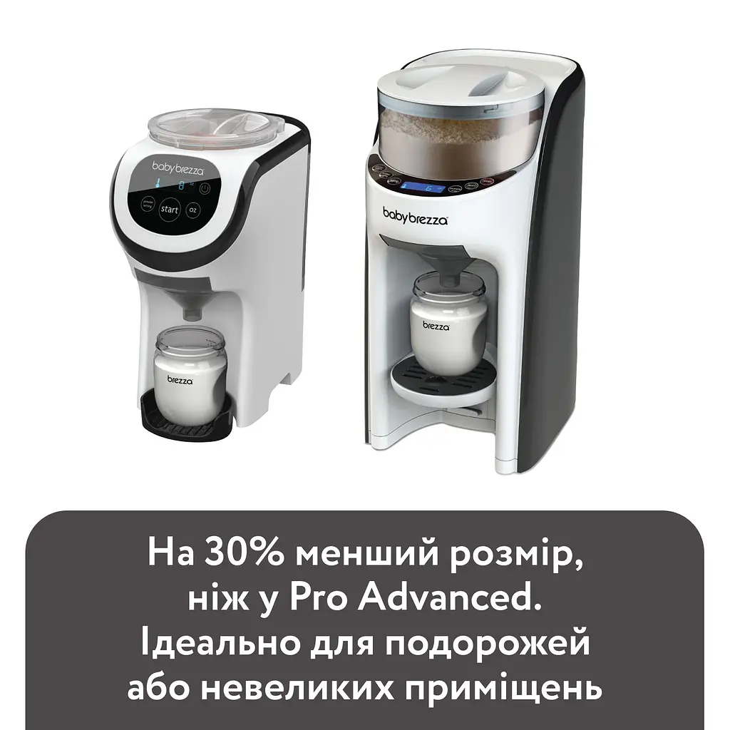 Машина для приготування дитячої суміші Baby Brezza Formula Pro Mini біла (FRP0079) - фото 4