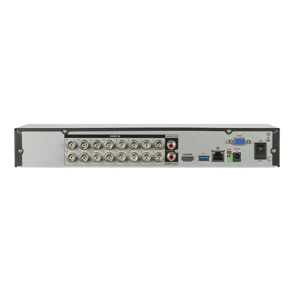 XVR-відеореєстратор 16-канальний 8Mp + 16 IP-каналів Dahua DH-XVR5116H-4KL-I3 (99-00011785) - фото 2