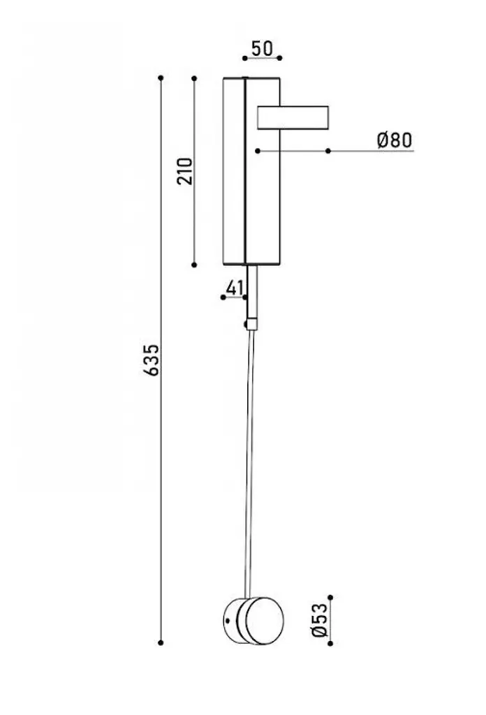 Бра KLOODI DECO WA-CLOCK 210 5W 3K GD - фото 2